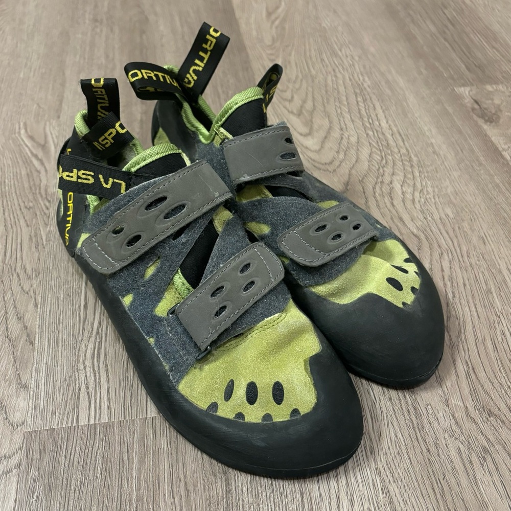 La Sportiva Green and Gray Athletic Shoes